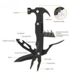 hammer tool – folding pliers, screwdrivers & opener for camping & emergency