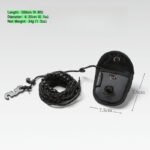 portable camping clothesline – 3m reflective, adjustable